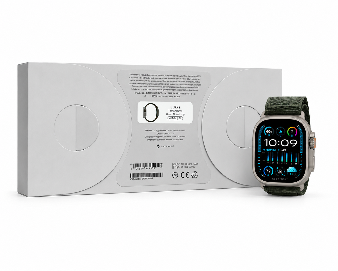 Apple Watch Ultra 3 Green Alpine Loop
