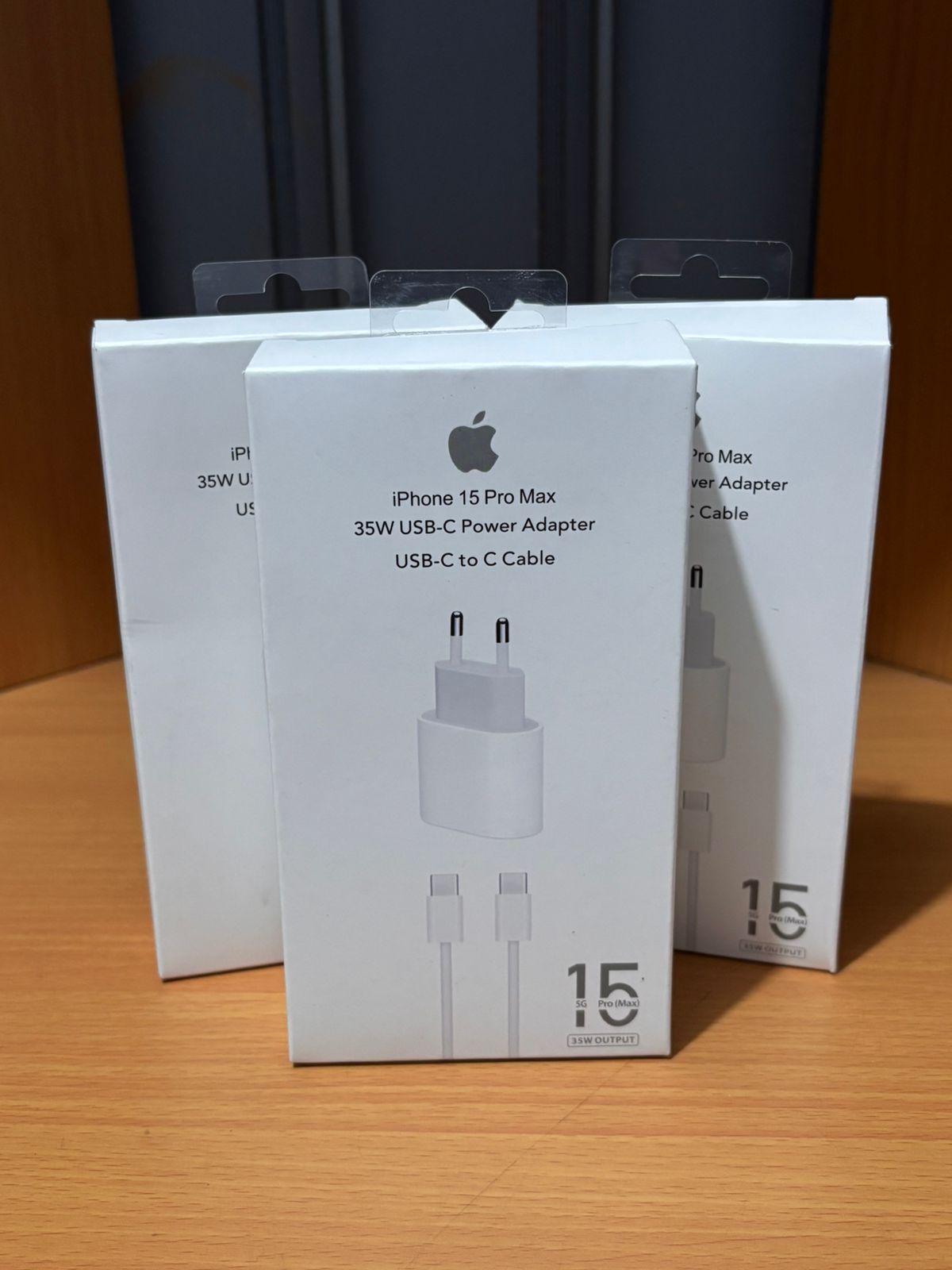Cargador turbo Tipo C iPhone 35w (Caja y cable)