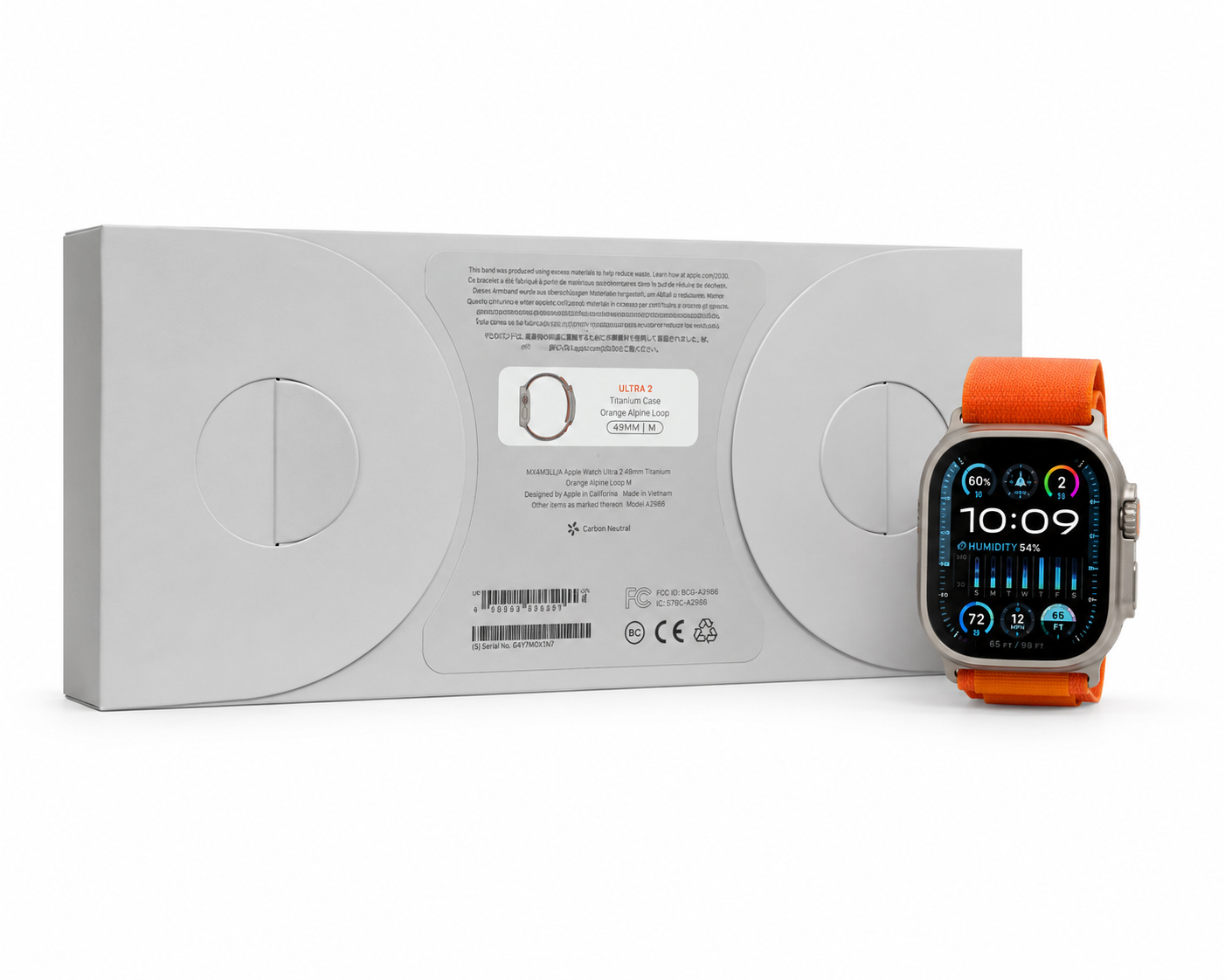 Apple Watch Ultra 3 Naranjo